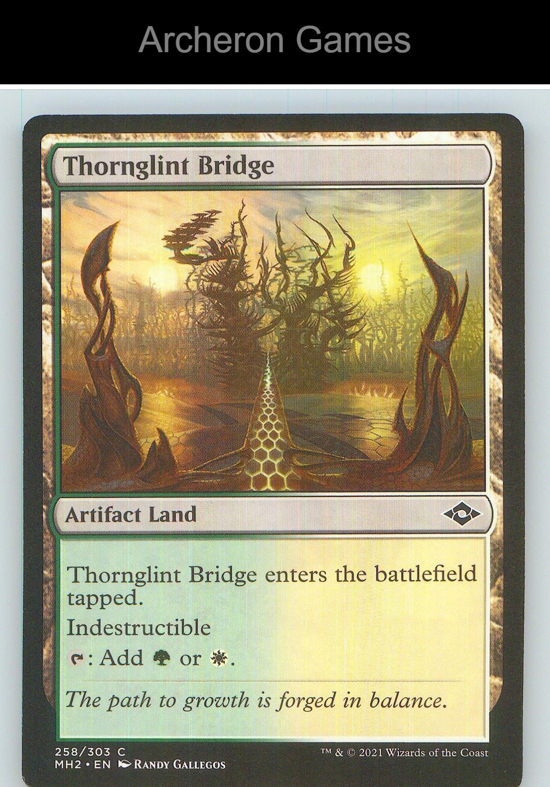 Thornglint Bridge MH2 258 C MTG Card NM/EX+