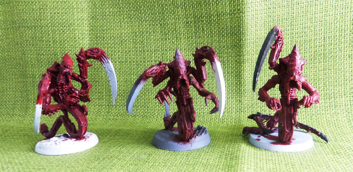 Tyranids - Classic Metal OOP Tyranid Raveners x 3 - Warhammer AoS 40k #G5