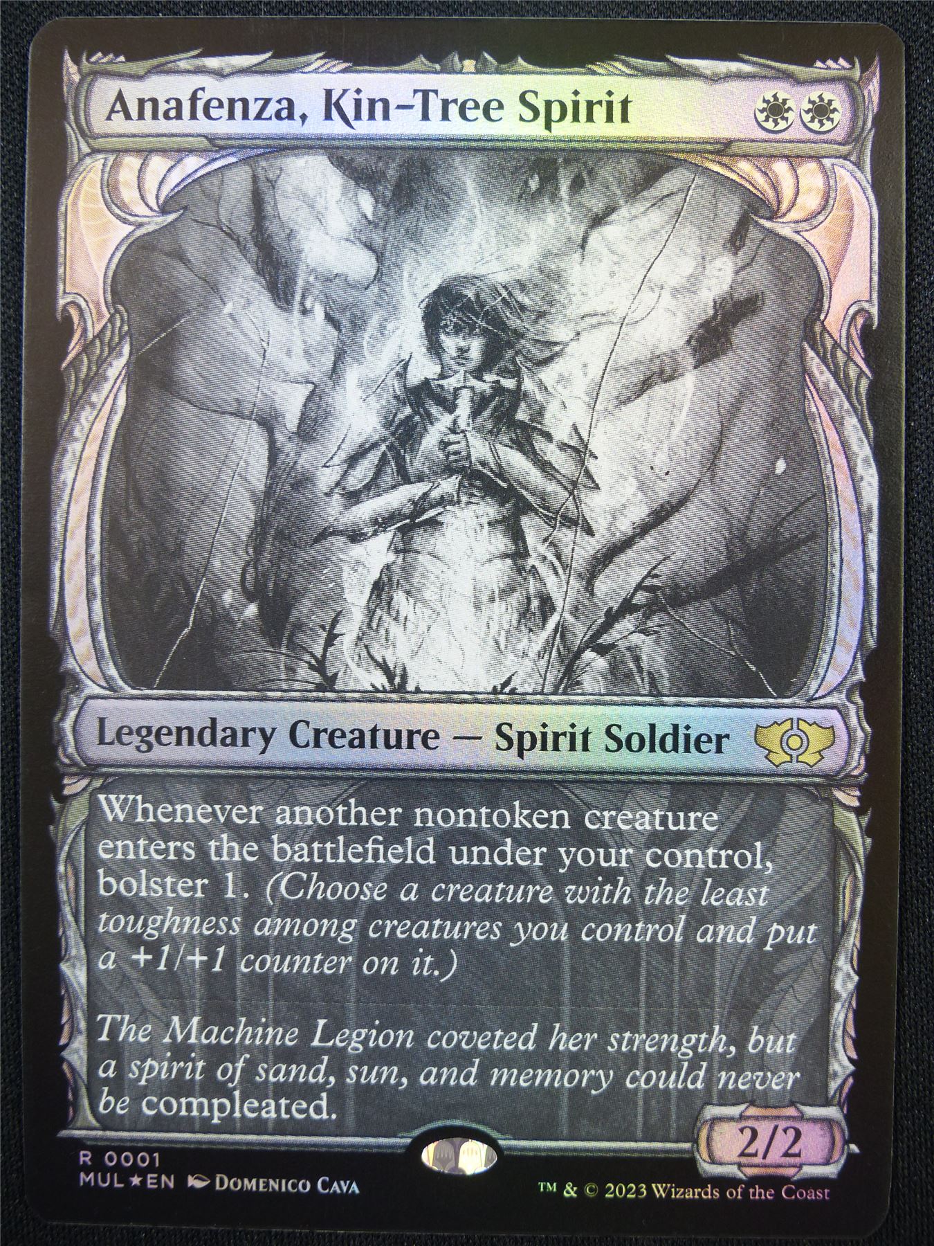 Anafenza Kin-Tree Spirit Showcase Foil - MUL - Mtg Card #2QS