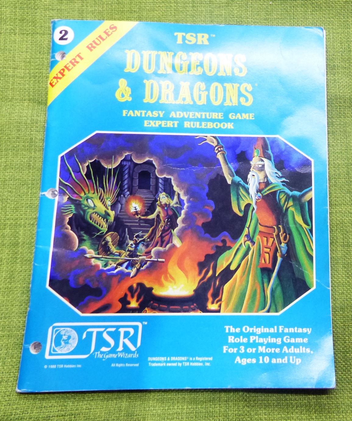 TSR 1980 Dungeons & Dragons - Expert Set Box Set #5Y