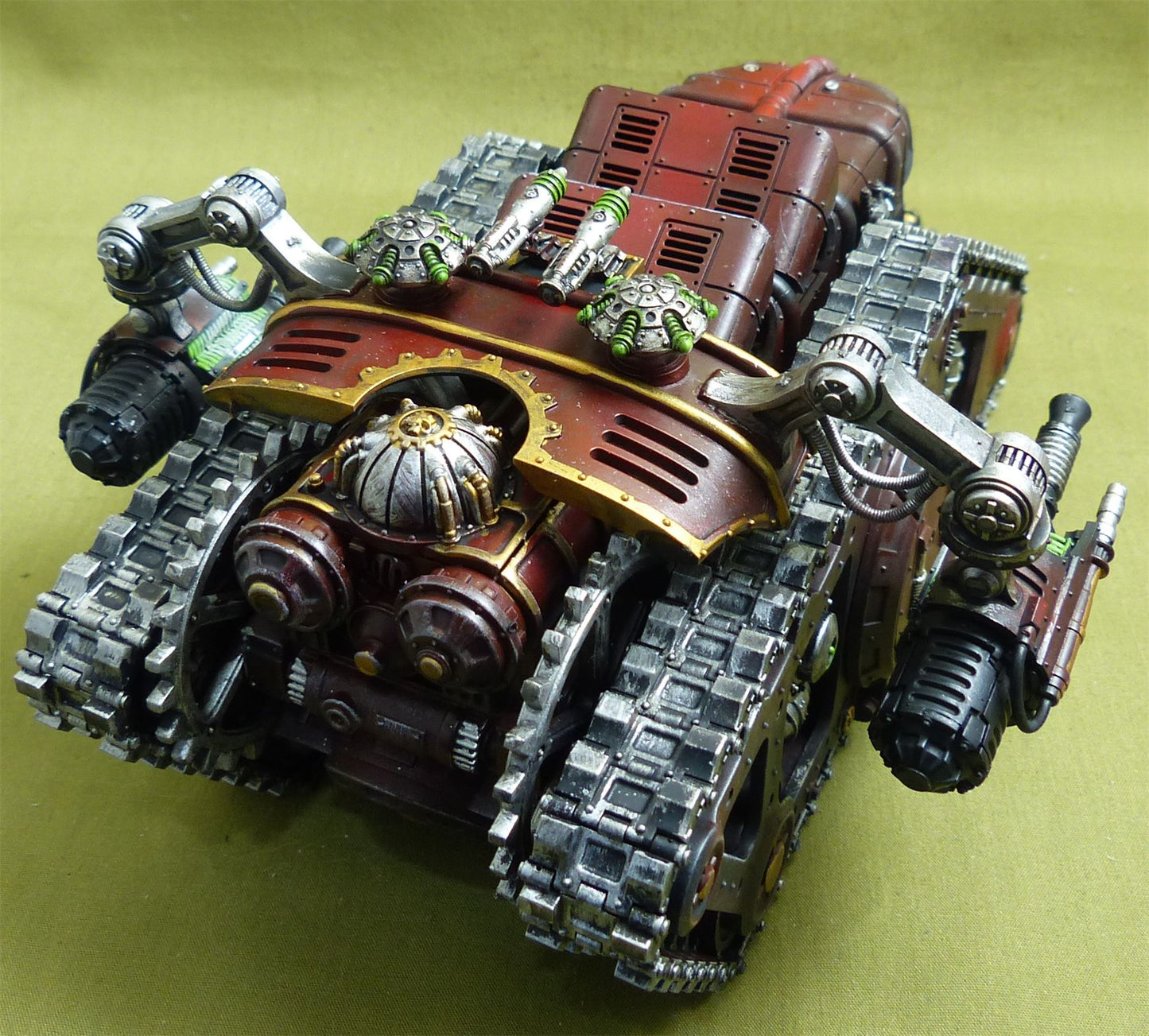 Karacnos Assault Tank painted - Mechanicum - Warhammer Horus Heresy #2PK