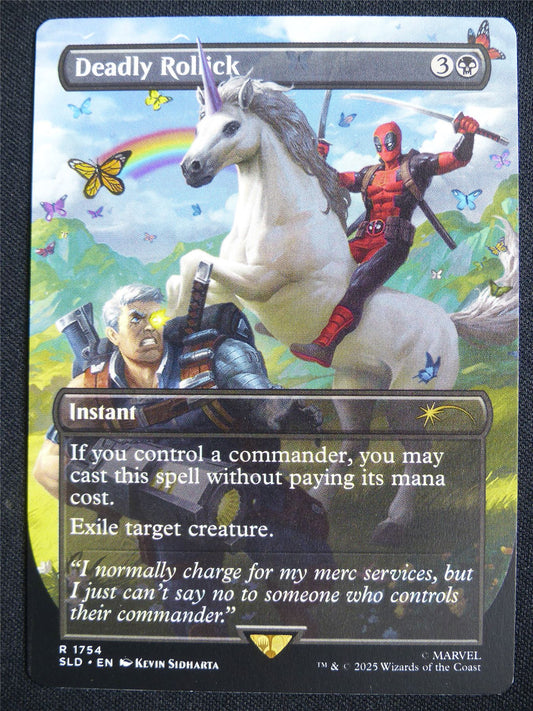 Deadly Rollick Borderless - SLD - Mtg Card #3IN