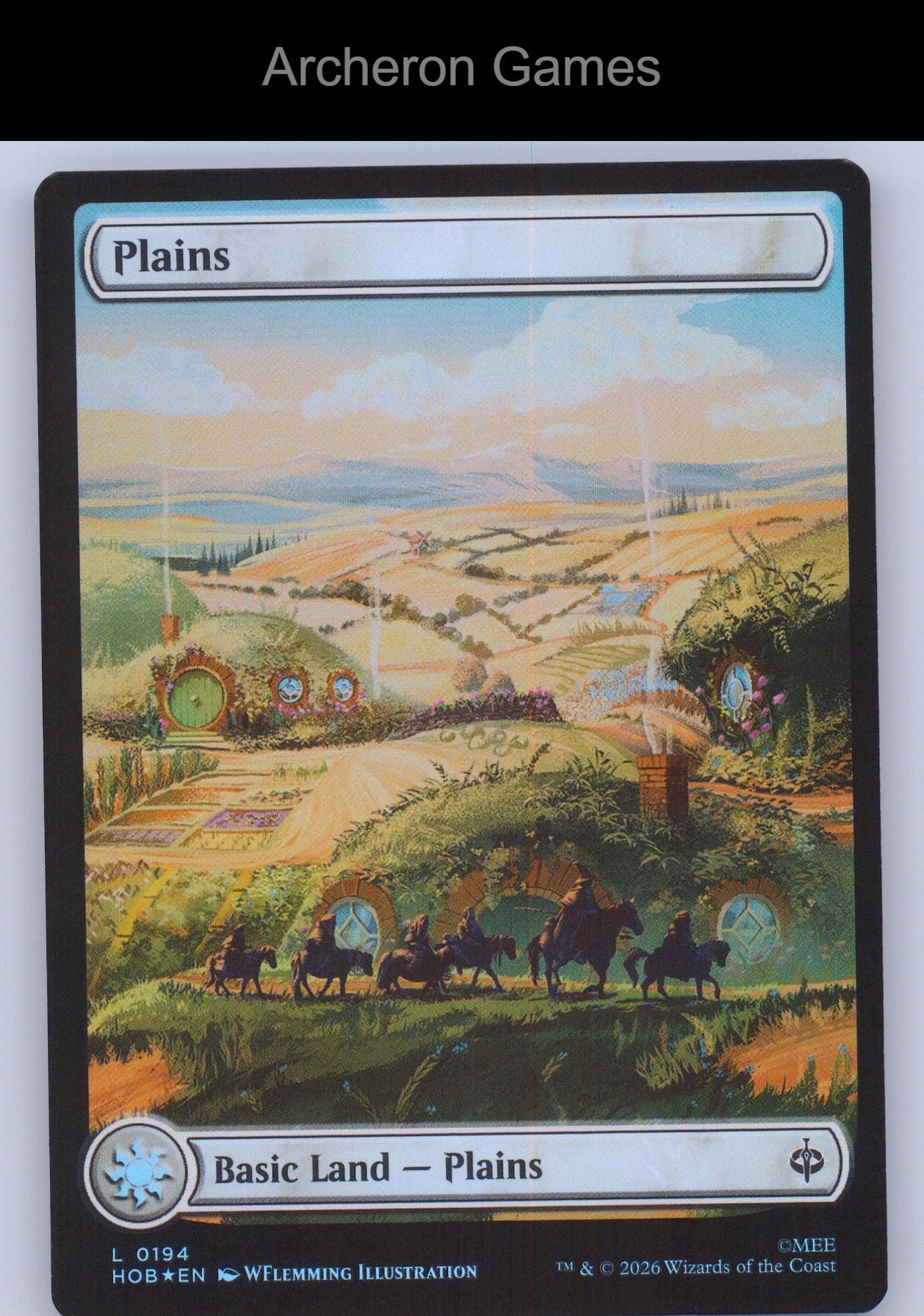 Plains (0194) HOB 194 Land MTG Card The Hobbit