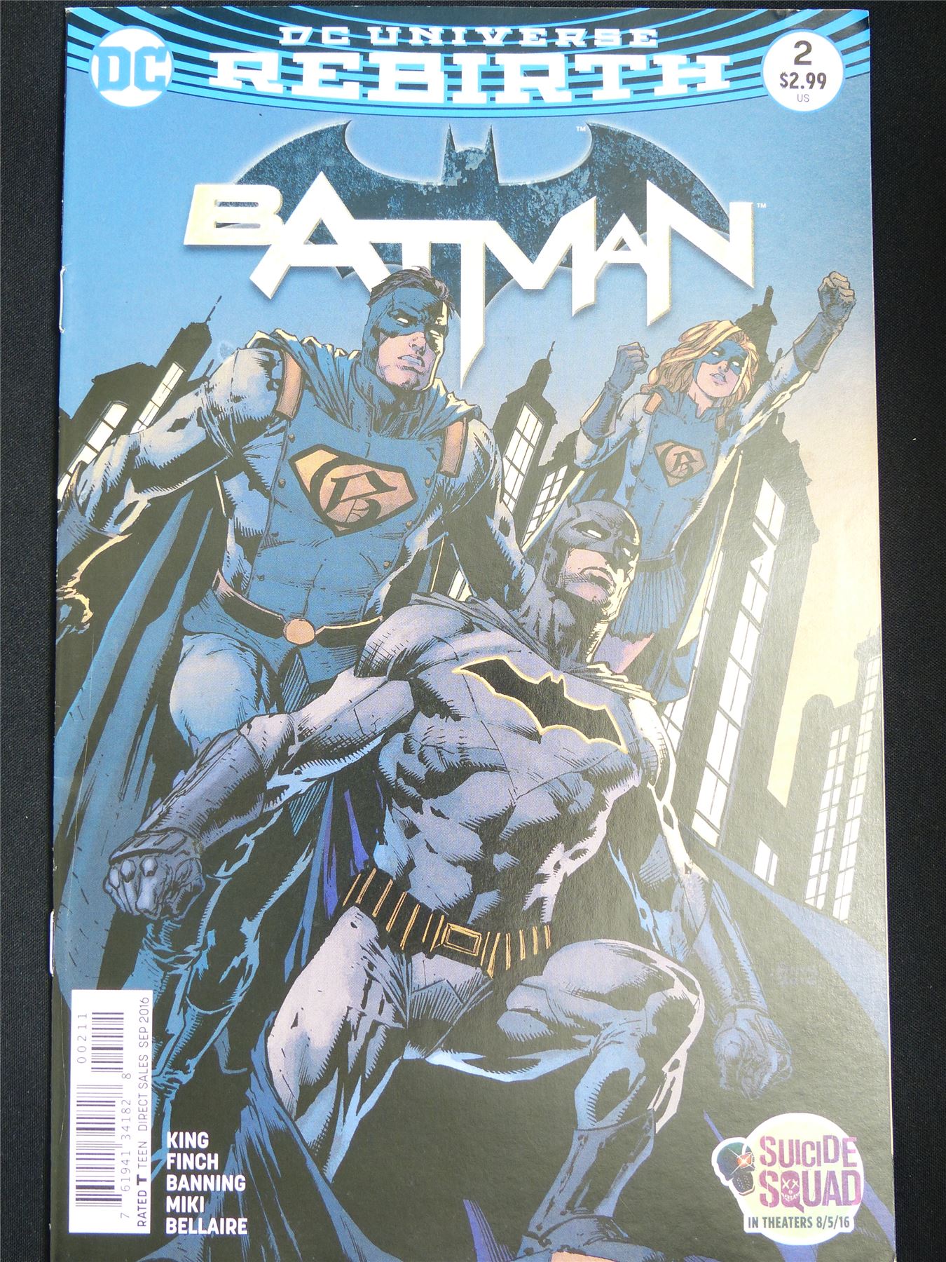 BATMAN #2 Rebirth - DC Comic #1X