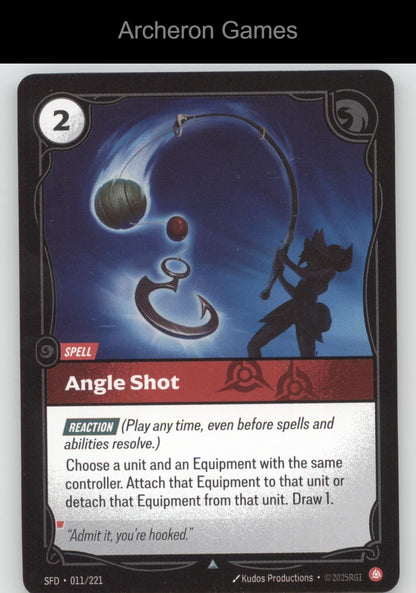 Angle Shot SFD 011/221 UC  Card Spiritforged