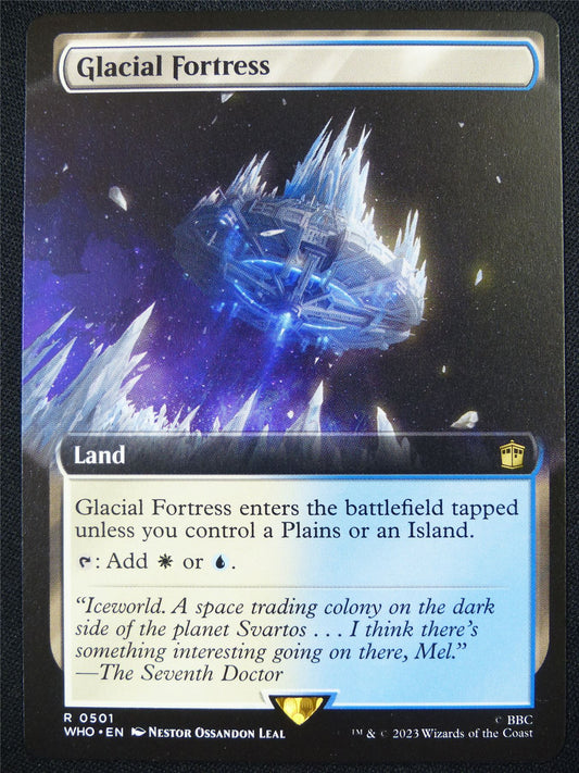 Glacial Fortress Extended Art - WHO - Mtg Card #CI