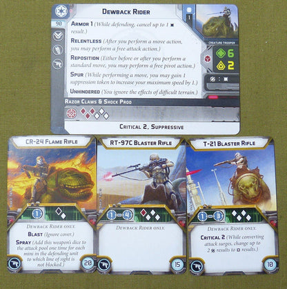 Dewback Rider Expansion - Galactic Empire - Star Wars Legion #1VH