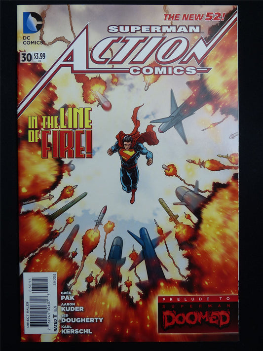 SUPERMAN: Action Comics #30 new 52! - DC Comic #3BQ