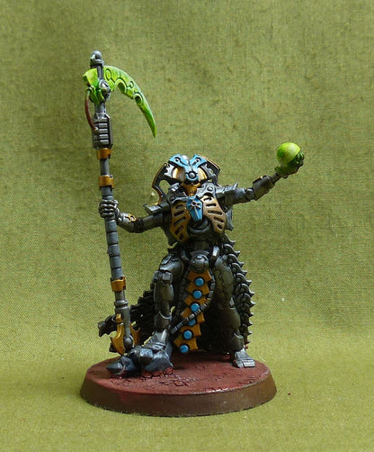 Overlord with Resurrection Orb painted - Necrons - Warhammer 40K #2DB