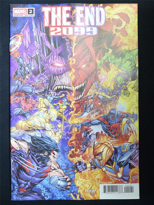 The END 2099 #2 Variant - Marvel Comic #29A