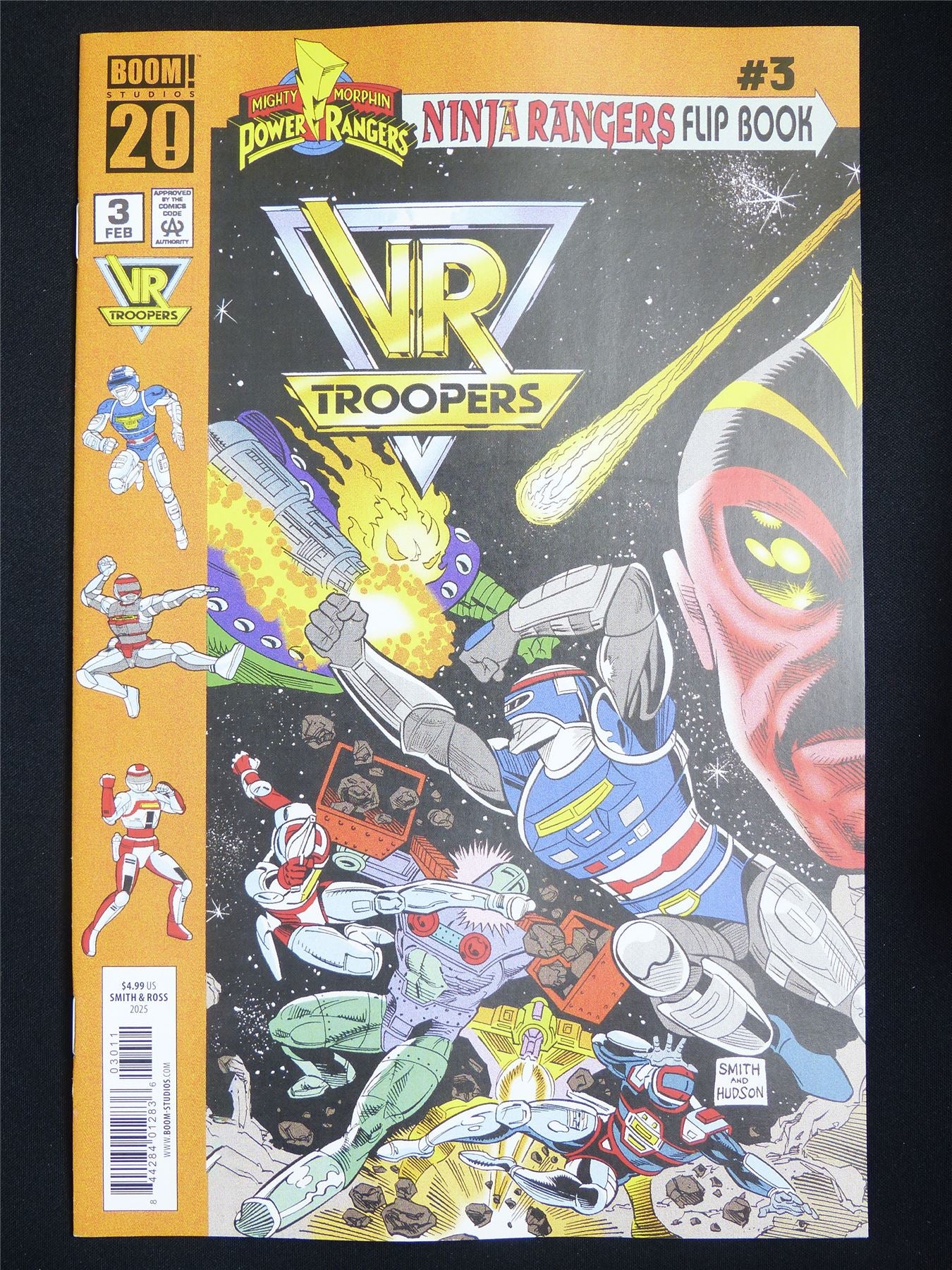 Mighty Morphin POWER Rangers / VR Troopers #3 Facsimile - Nov 2025 Boom! Comic #61C
