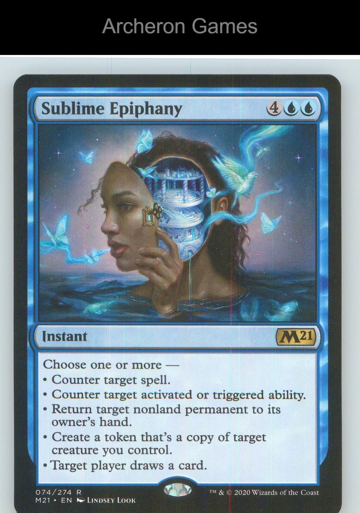 Sublime Epiphany M21 74 R MTG Card NM/EX+