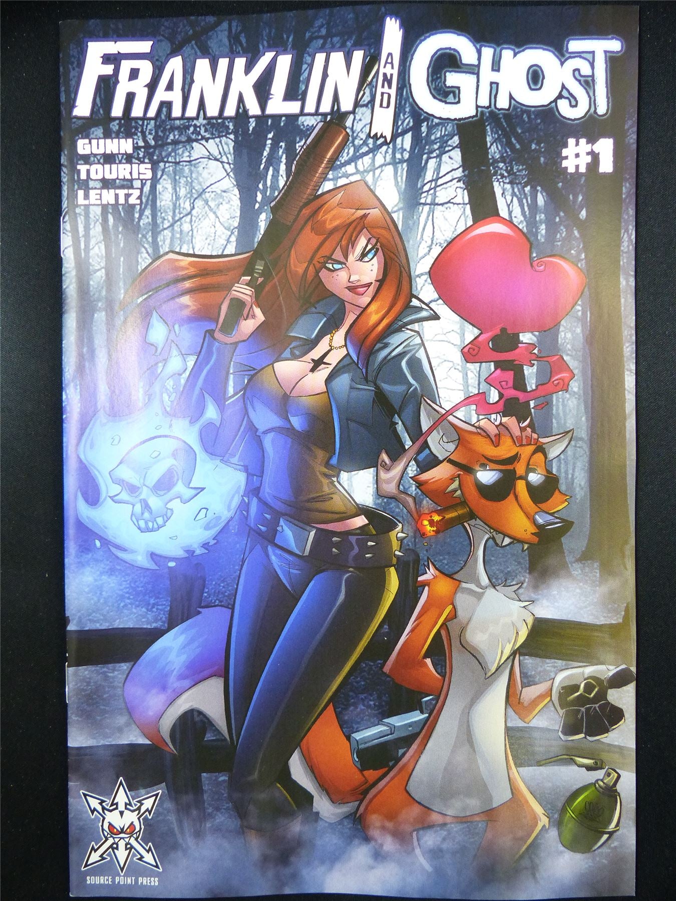 FRANKLIN and Ghost #1 - May 2023 Source Point Press Comic #YS