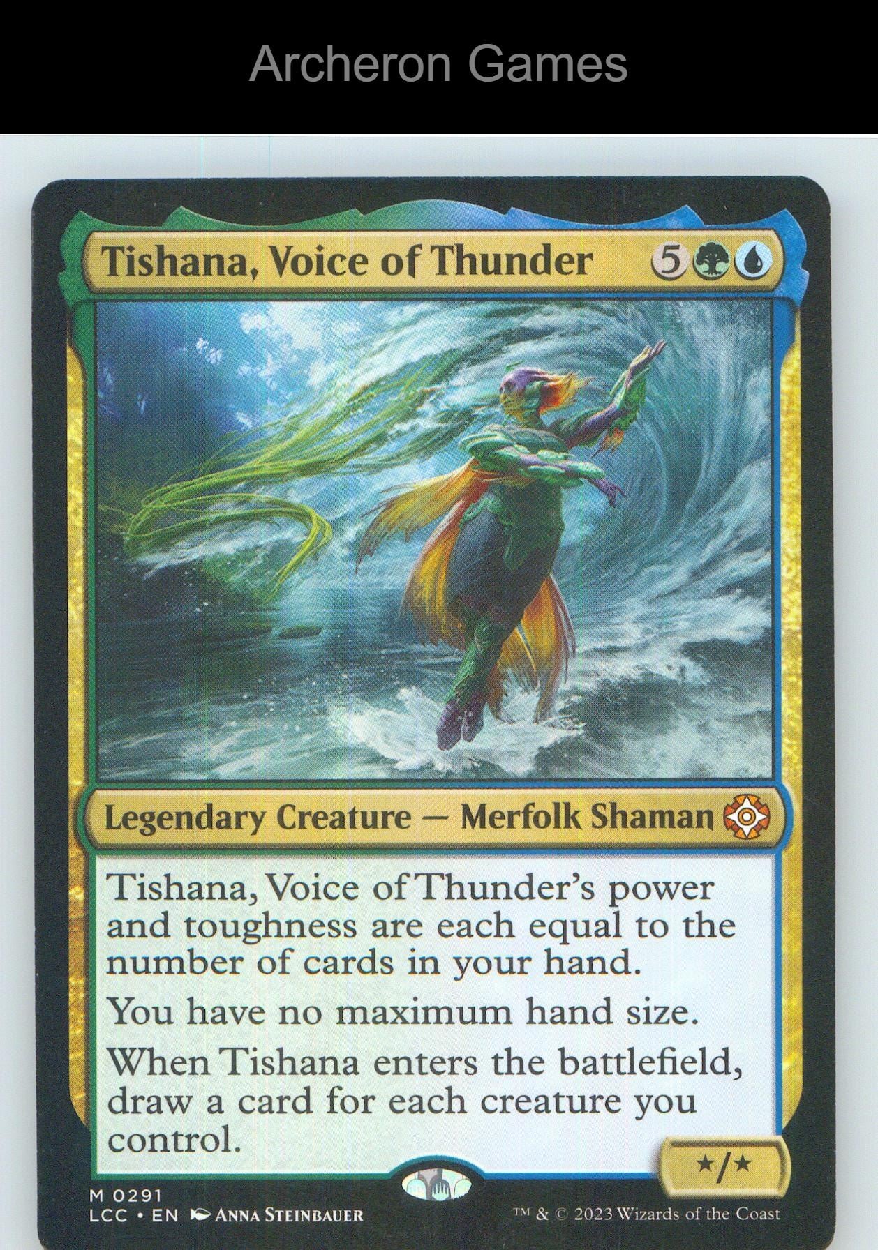 Tishana, Voice of Thunder LCC 291 Mythic MTG Card NM/EX+