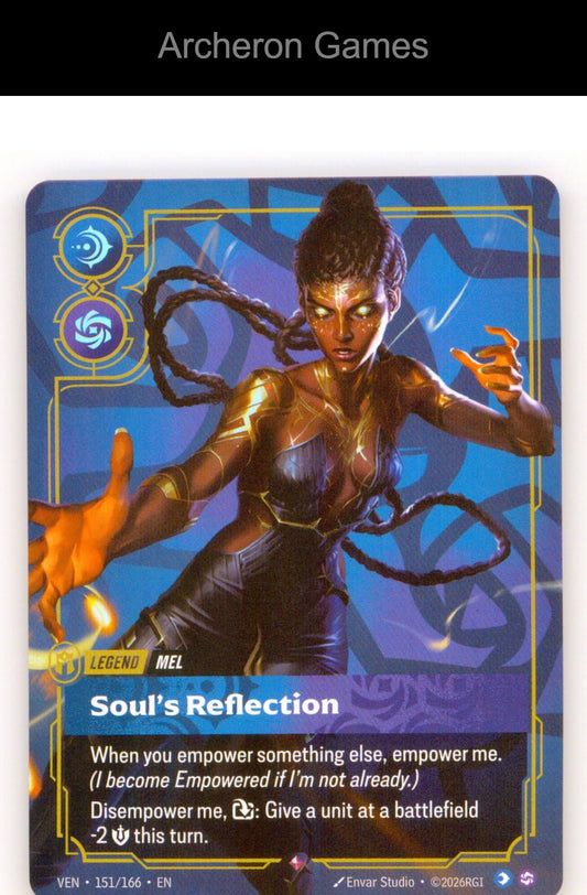 Mel - Soul's Reflection VEN 151/166 R Vendetta Riftbound Card