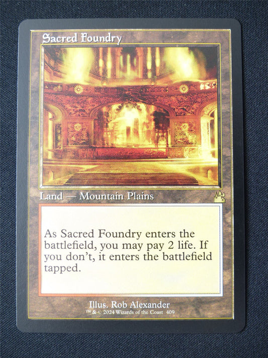 Sacred Foundry Retro - RVR - Mtg Card #14K