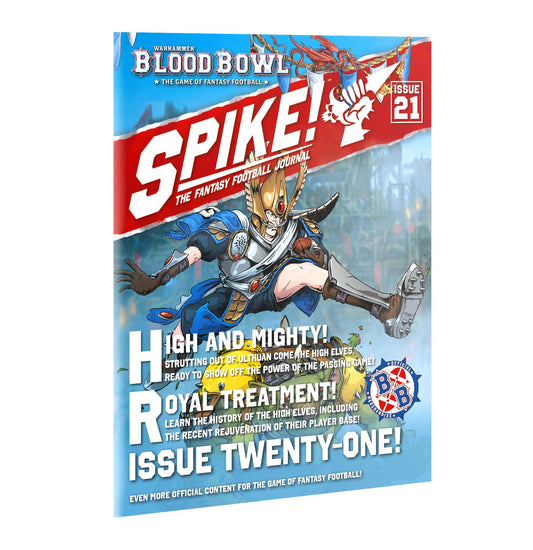 Spike! Issue 21 - High Elves - Warhammer: Blood Bowl - Available from 28/03/2026