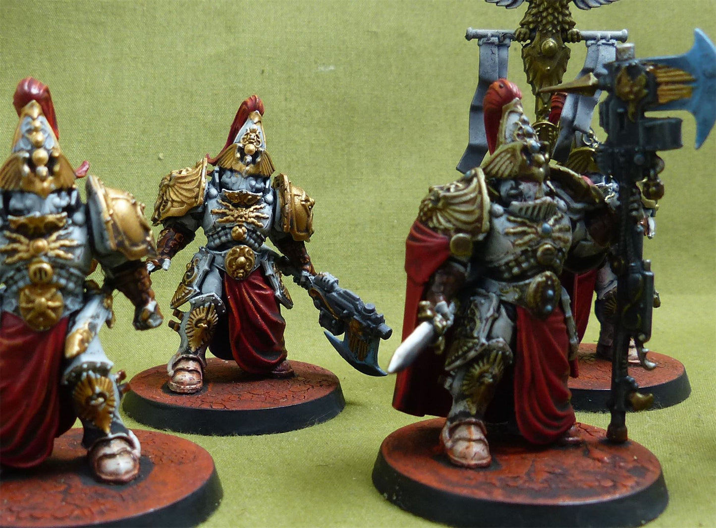 Custodian Wardens painted - Adeptus Custodes - Warhammer 40K #2ON