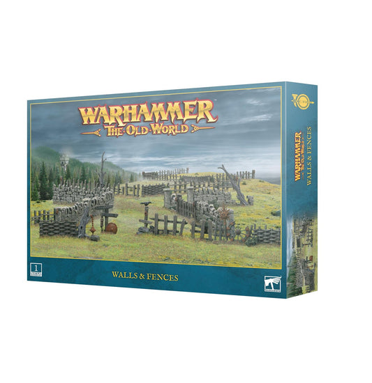 Walls and Fences - Scenery -  Warhammer Old World - Available from 31/08/24