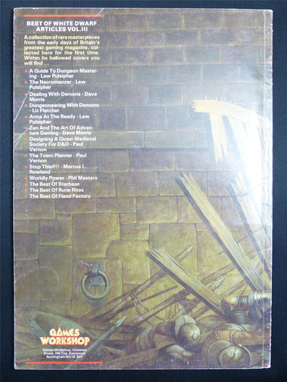 The best of White Dwarf Articles volume III - Warhammer Magazine #KO