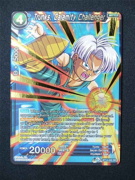 Trunks Calamity Challenger BT14 SR - Dragon Ball Super Card #5Q0