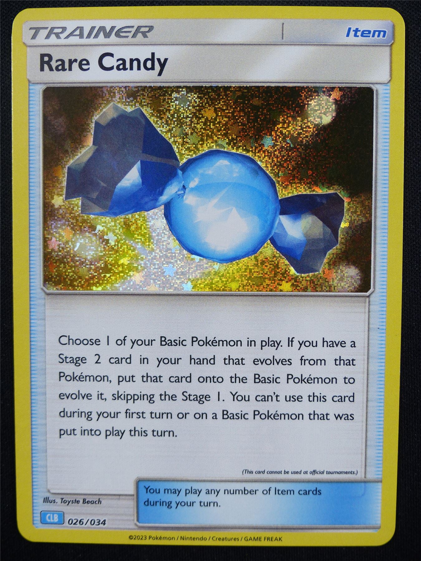 Rare Candy 026/034 Holo CLB - Classic Pokemon Card #4CQ