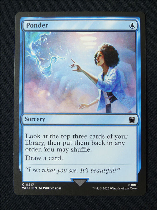 Ponder - WHO - Mtg Card #4FP