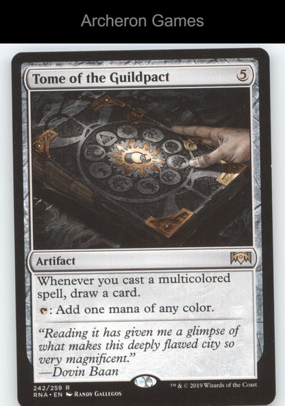 Tome of the Guildpact 242 R MTG Card Ravnica Allegiance