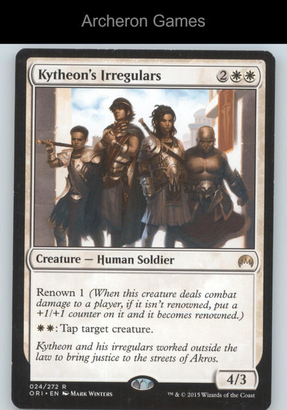 Kytheon's Irregulars 24 R MTG Card Magic Origins