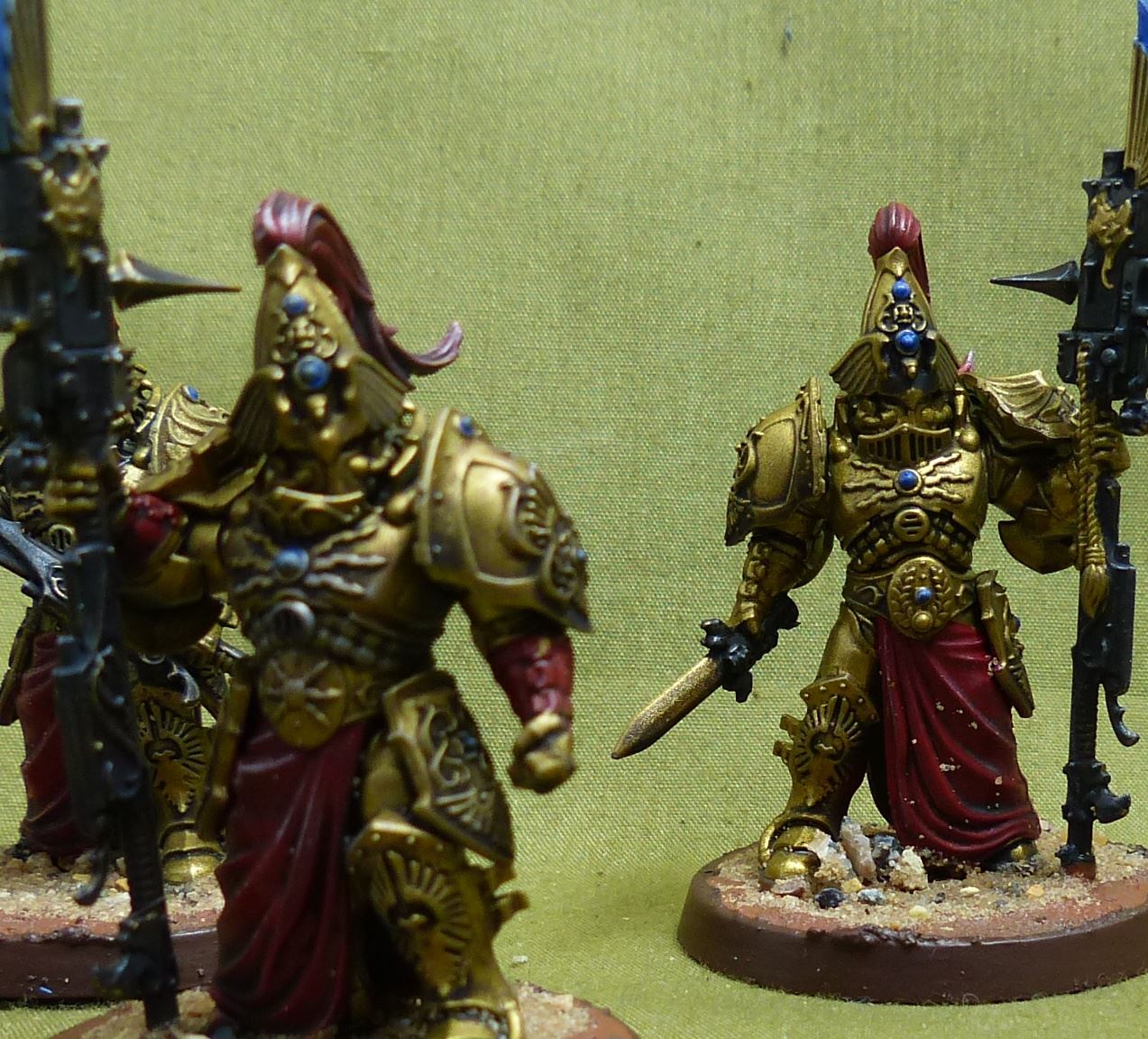 Custodian Wardens painted - Adeptus Custodes - Warhmmaer 40K #1OV