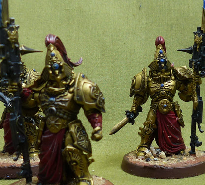 Custodian Wardens painted - Adeptus Custodes - Warhmmaer 40K #1OV