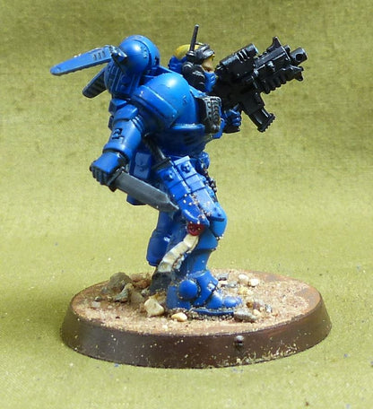 Lieutenant in Phobos Armour painted - Space Marines - Warhammer 40K #6UE