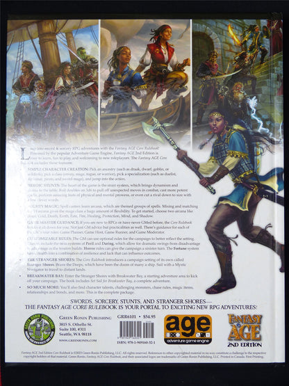 Fantasy Age Core Rulebook - Roleplay Book Hardback #17R
