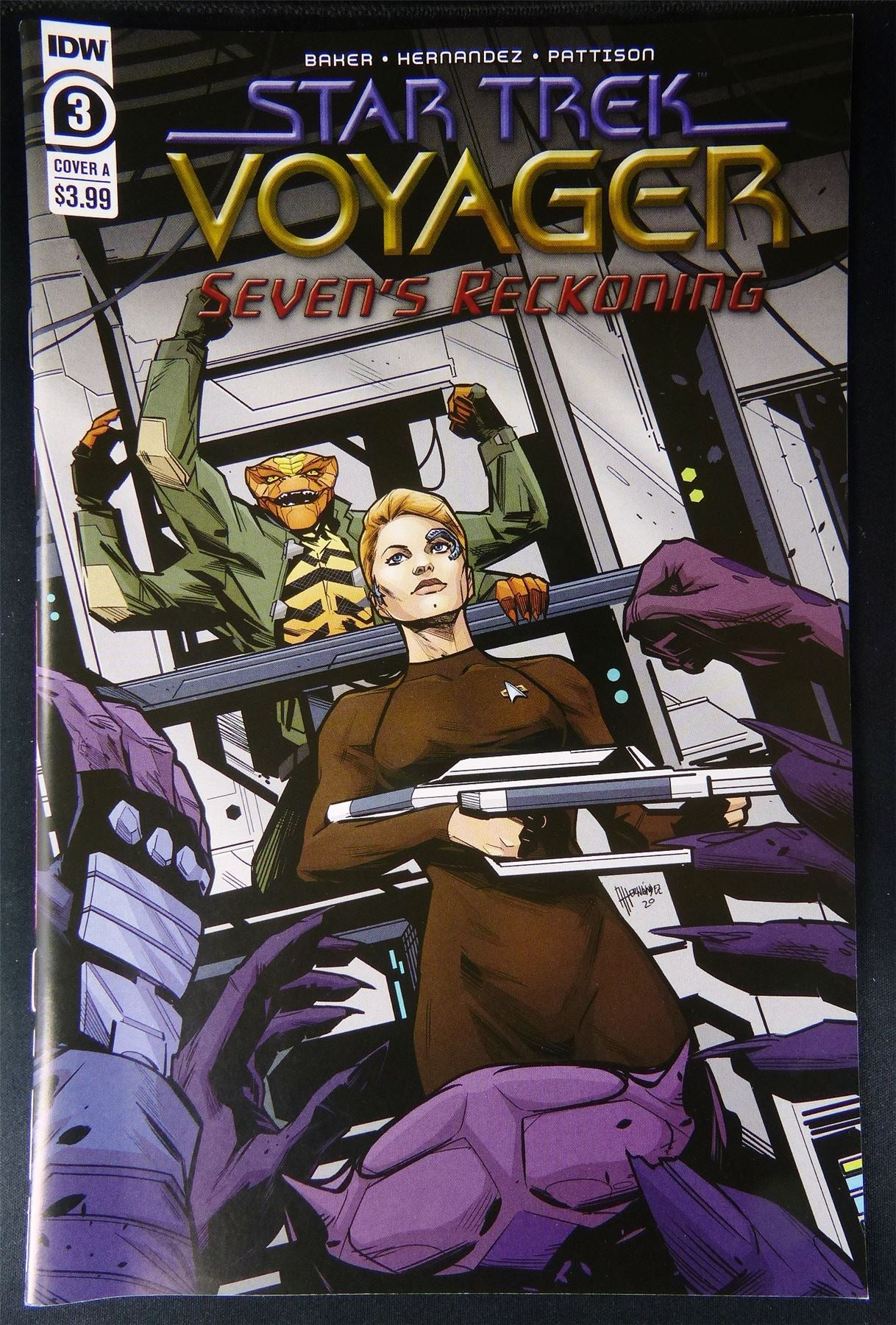 STAR Trek Voyager: Sevens Reckoning #3 Cvr A - IDW Comic #1BB