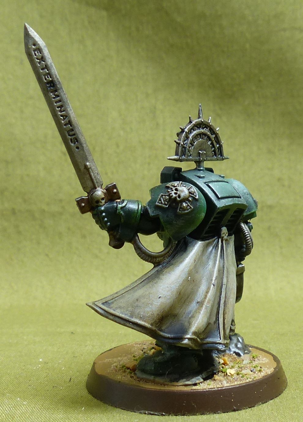 Captain in Terminator Armour painted - Dark Angels - Warhammer 40K #3JB