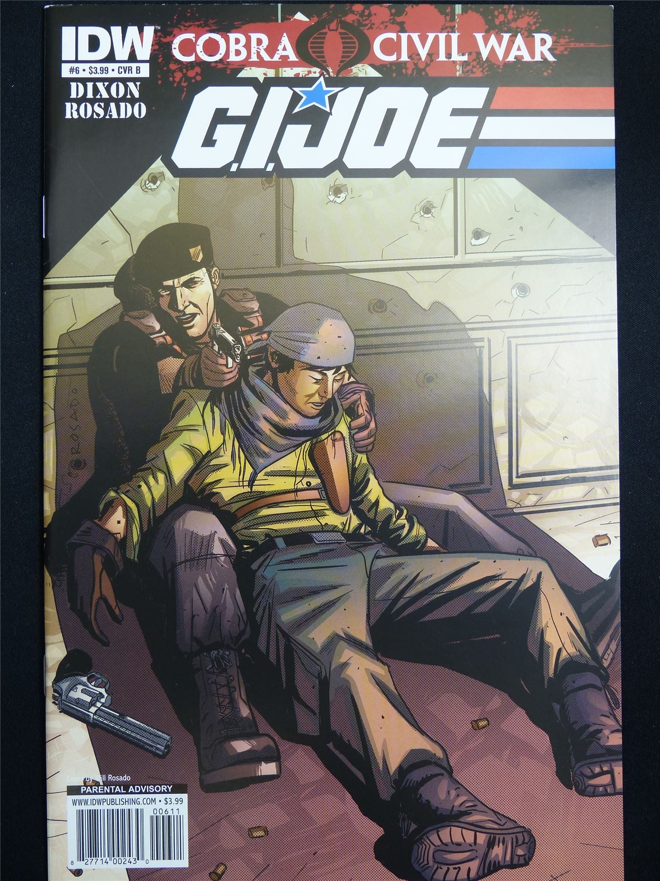 G.I.JOE #6 Cobra Civil War - IDW Comic #3VC