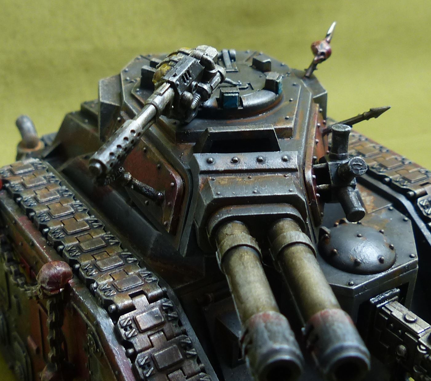 Leman Russ Strike Tank painted - Solar Auxilia - Warhammer Horus Heresy #4X1