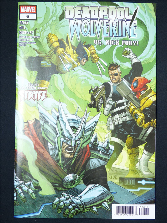 DEADPOOL/Wolverine #6 - Aug 2025 Marvel Comic #173