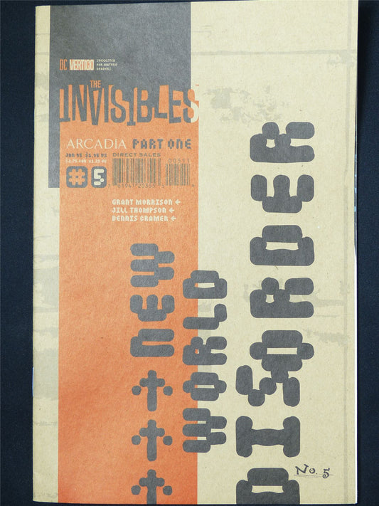 The INVISIBLES #5 - DC Vertigo Comic #16R