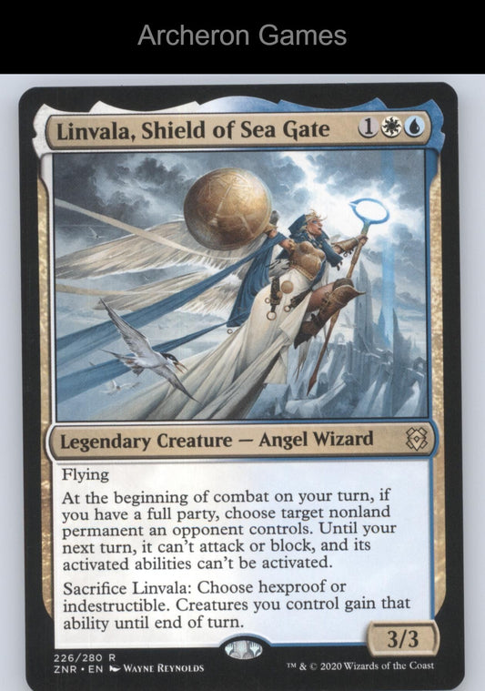 Linvala, Shield of Sea Gate 226/280 R MTG Card The List Reprints