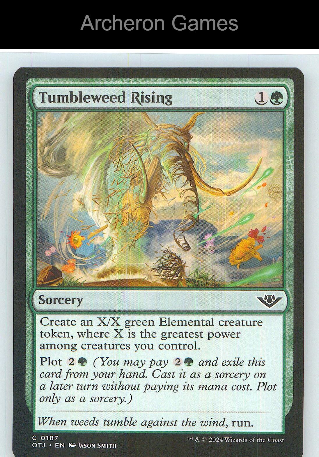 Tumbleweed Rising OTJ 187 C MTG Card NM/EX+