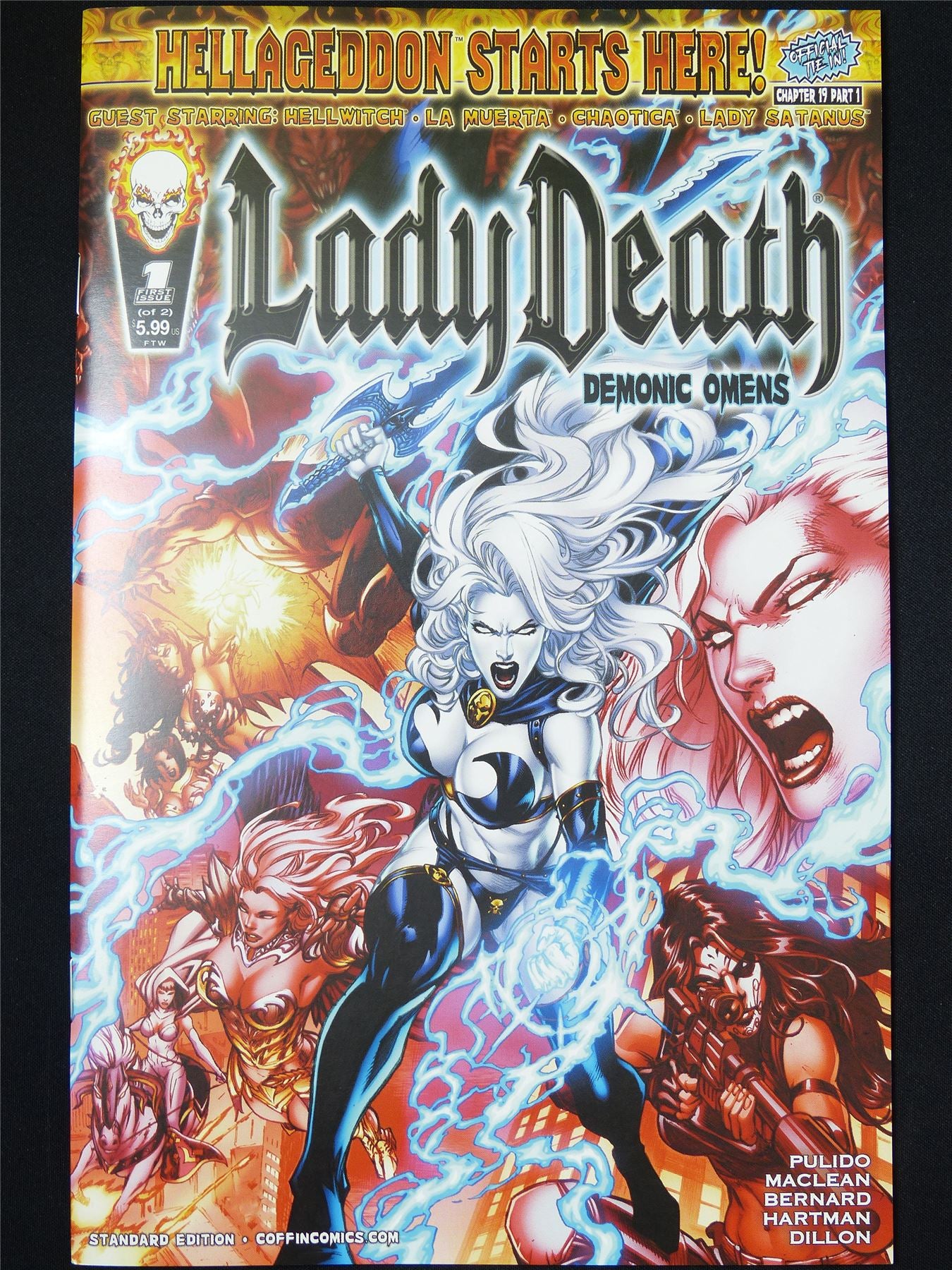 LADY Death: Demonic Omens #1 - Sep 2024 Coffin Comic #25V