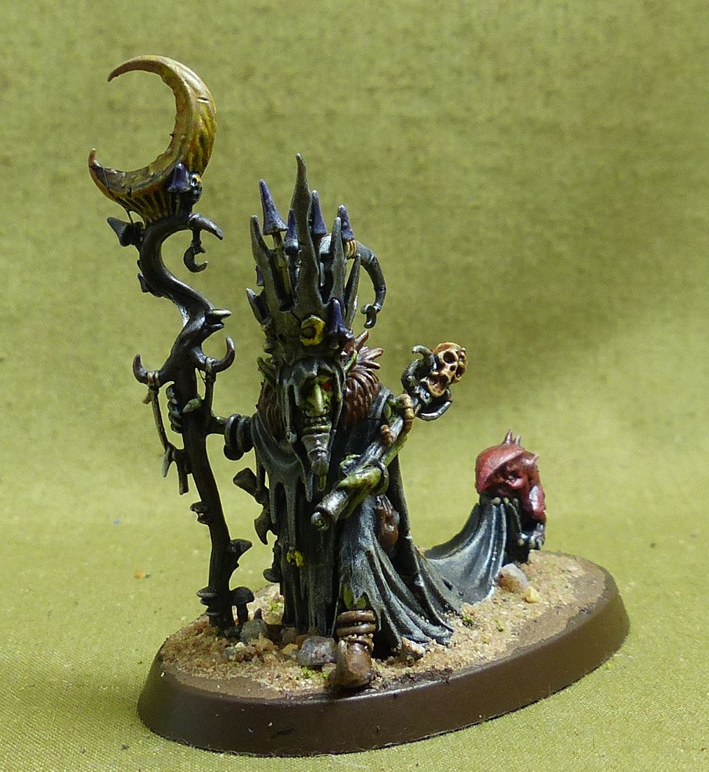 Skragrott the Loonking painted - Gloomspite Gitz - Warhammer AoS #16R
