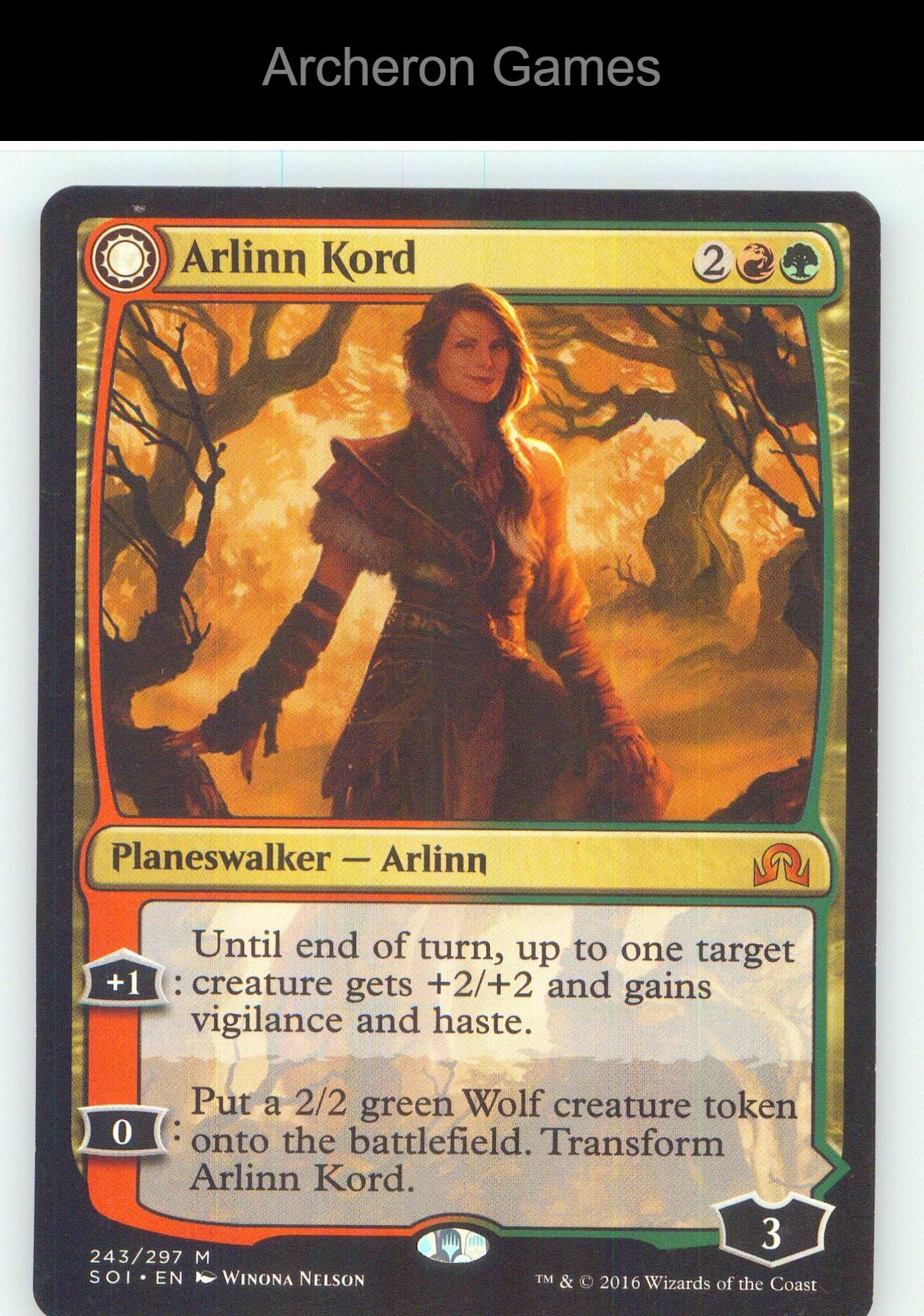 Arlinn Kord SOI 243 Mythic MTG Card NM/EX+
