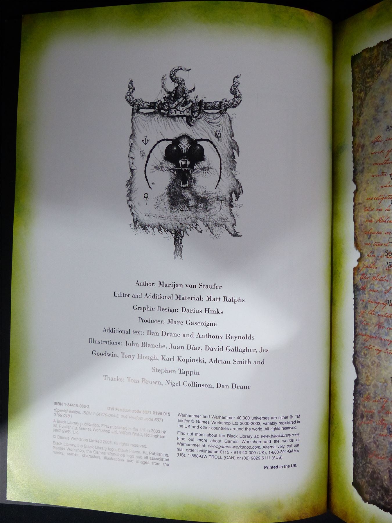Liber Chaotica volume three: Nurgle - Warhammer Black Library #1HY