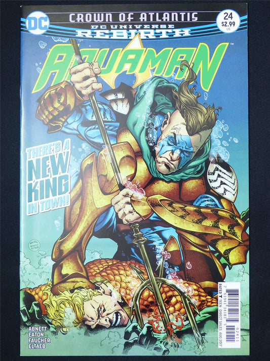 AQUAMAN #24 Rebirth - DC Comic #1GH