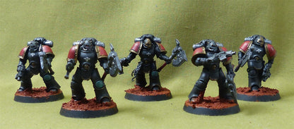 Space Marine Squad set of 5 - Space Marines - Warhammer 40K #2ST
