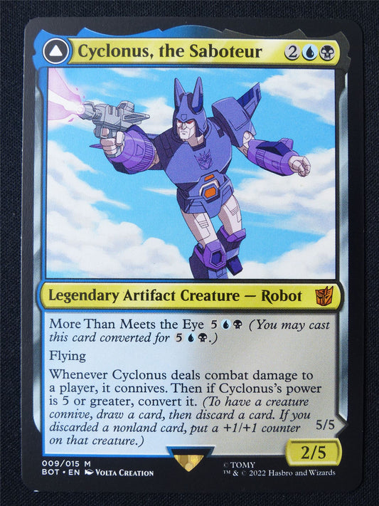 Cyclonus the Saboteur - BOT - Mtg Card #1O0