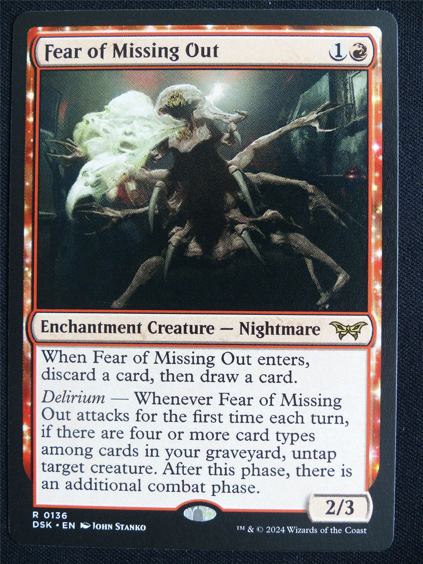 Fear of Missing Out - DSK - Mtg Card #3EE