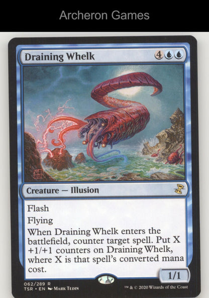 Draining Whelk 62 R MTG Card Time Spiral: Remastered